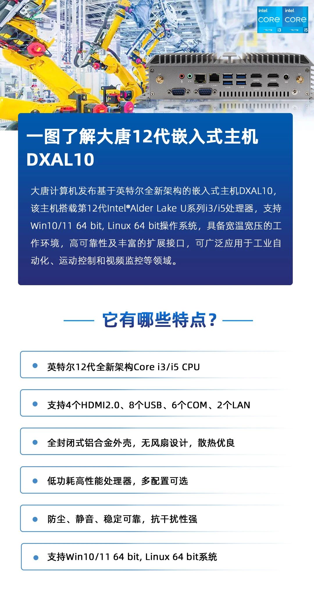 新品 | leyu·乐鱼(中国)体育官方网站第12代Alder Lake平台工控机，满足各应用需求